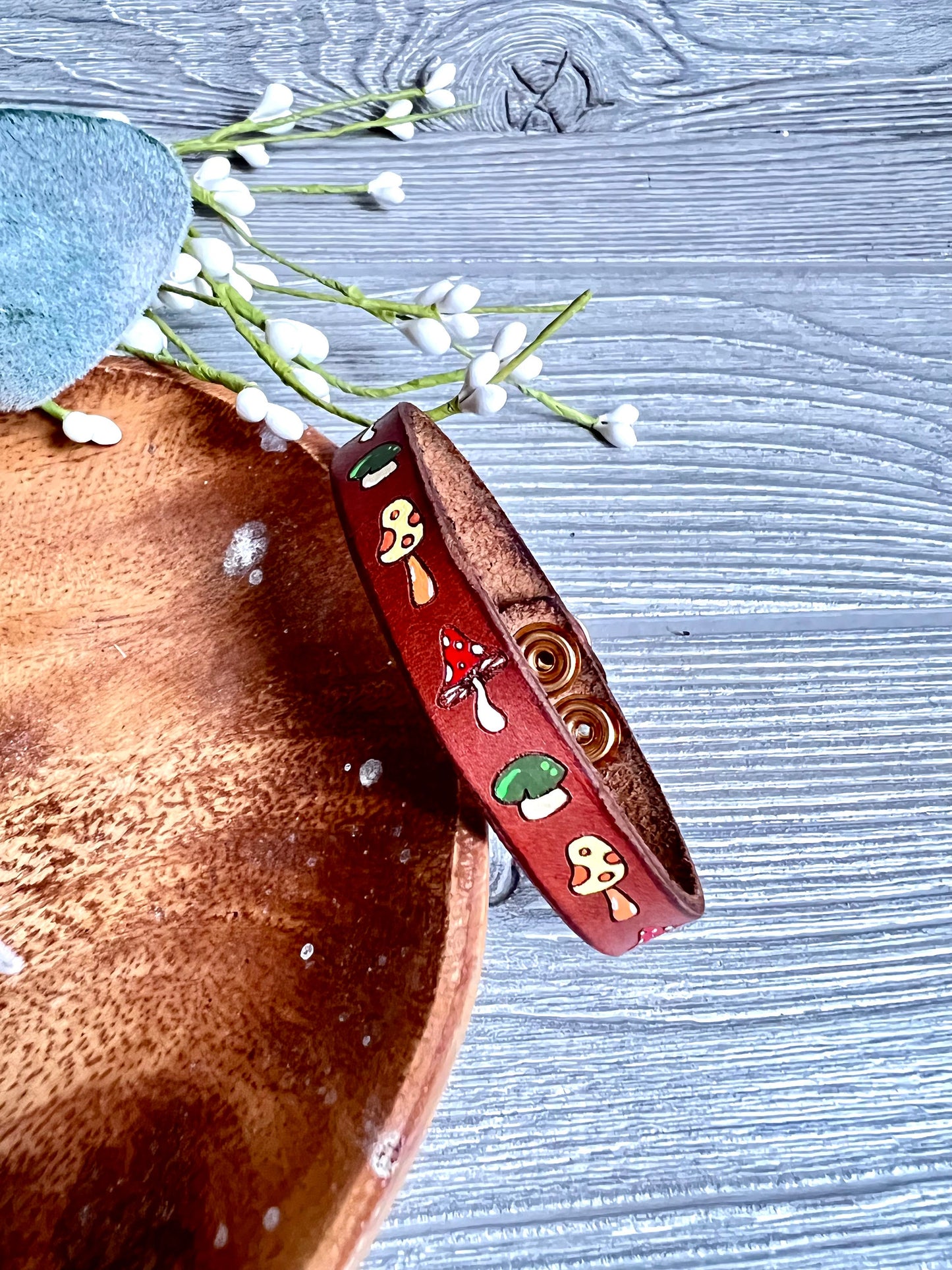 Petite Mushroom Forest Bracelet