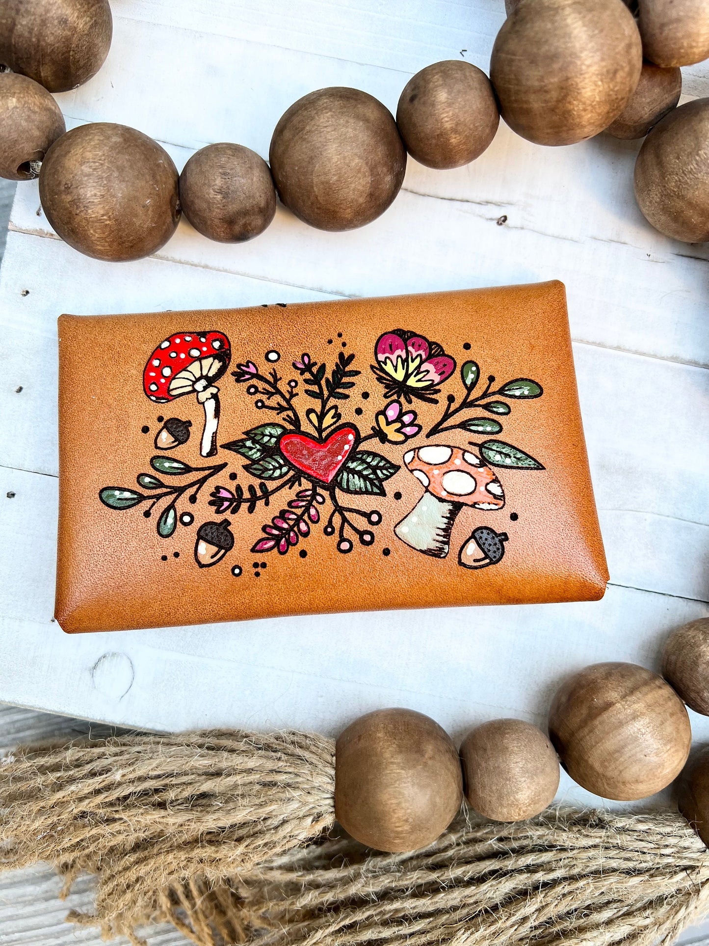 Mushroom Card Wallet