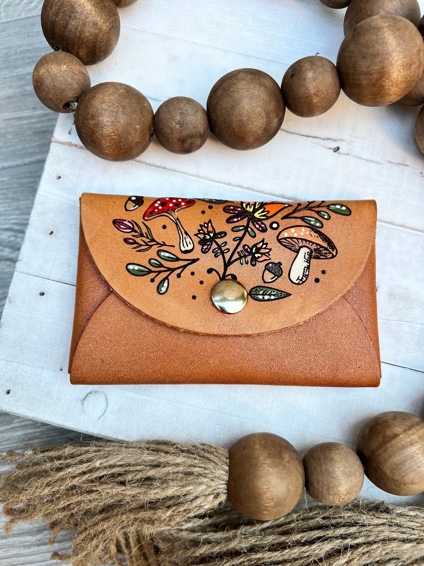 Mushroom Card Wallet