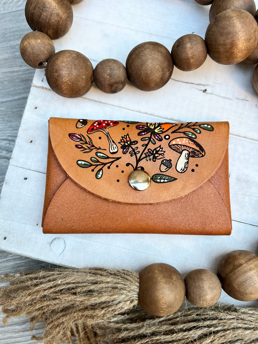 Mushroom Card Wallet